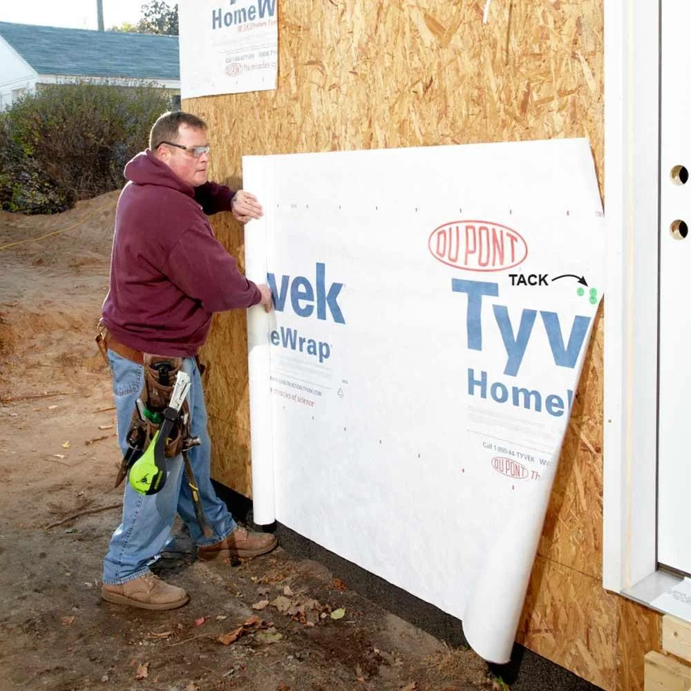 barrier layer installation