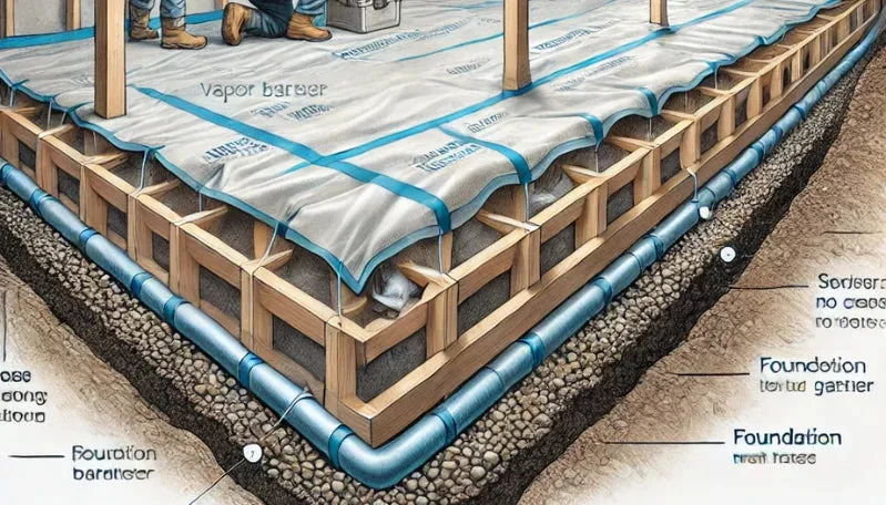 climate zone barrier placement