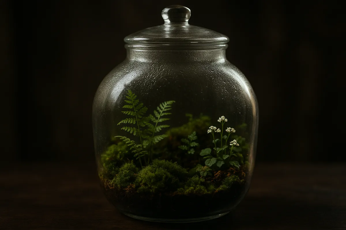 closed terrarium condensation