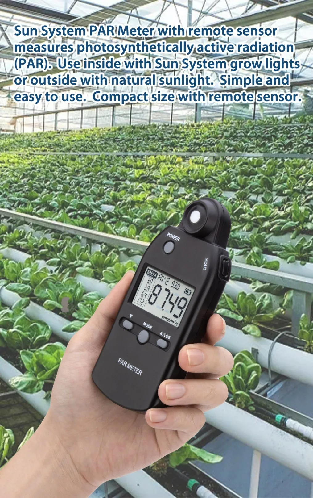 PPFD measurement tool