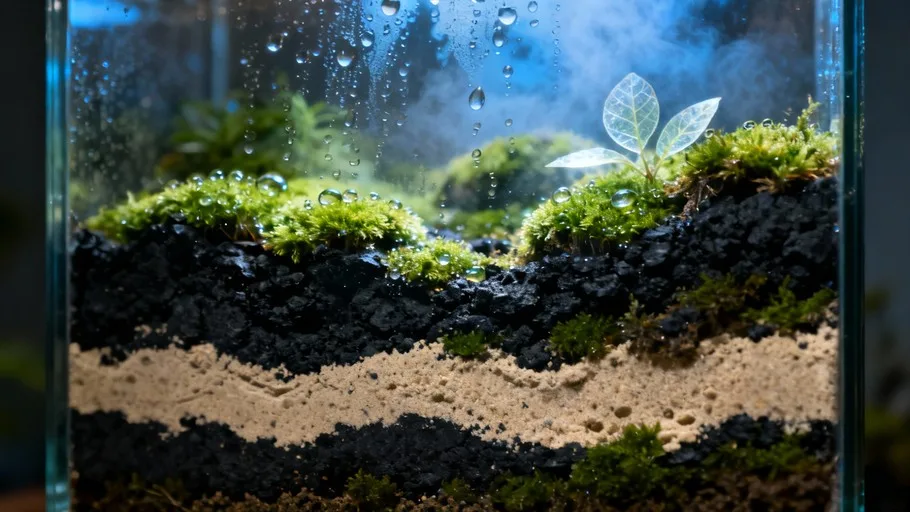 Terrarium Layer Cross Section