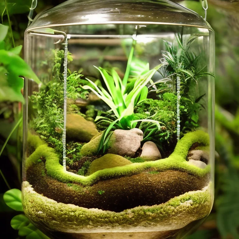 The Greenhouse Effect in Glass Terrariums